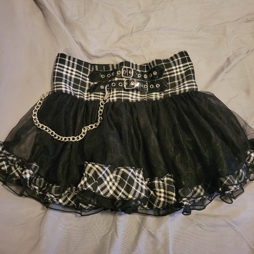 Mall goth skirt